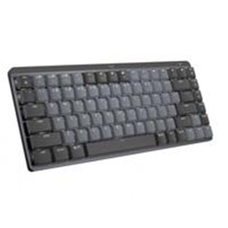 TECLADO LOGITECH MX MECHANICAL MINI GRAFITO ILUMINADO INALAMBRICO BOLT BLUETOOTH USB-C USB