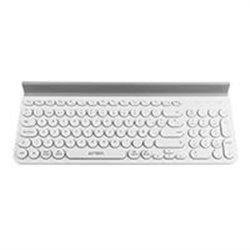 TECLADO ACTECK INSPIRE COMP TI695 / INALAMBRICO / DUAL / MULTIDISPOSITIVO / ESPAÑOL / 97 TECLAS / BLANCO  / AC-934213