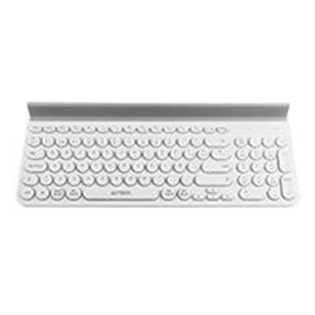 TECLADO ACTECK INSPIRE COMP TI695 / INALAMBRICO / DUAL / MULTIDISPOSITIVO / ESPAÑOL / 97 TECLAS / BLANCO  / AC-934213
