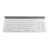 TECLADO ACTECK INSPIRE COMP TI695 / INALAMBRICO / DUAL / MULTIDISPOSITIVO / ESPAÑOL / 97 TECLAS / BLANCO  / AC-934213