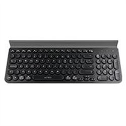 TECLADO ACTECK INSPIRE COMP TI695 / INALAMBRICO / DUAL / MULTIDISPOSITIVO / ESPAÑOL / TECLAS MULTIFUNCION / RANURA PARA DISPOSIT
