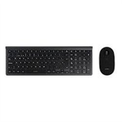 KIT ACTECK EDGE MK675 / TECLADO Y MOUSE / INALAMBRICO / RECEPTOR USB / ESPAÑOL / 107 TECLAS / OPTICO / 1600 DPI / NEGRO / AC-934