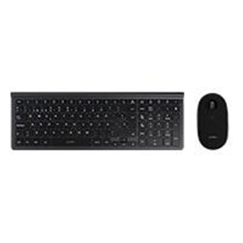 KIT ACTECK EDGE MK675 / TECLADO Y MOUSE / INALAMBRICO / RECEPTOR USB / ESPAÑOL / 107 TECLAS / OPTICO / 1600 DPI / NEGRO / AC-934