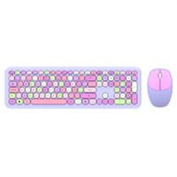 KIT 2 EN 1 TECLADO Y MOUSE INALAMBRICO CREATOR CHIC MK47 / 110 TECLAS / MEMBRANA / RATON OPTICO / USB 2.4 GHZ / 2 BOTONES + SCRO