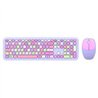 KIT 2 EN 1 TECLADO Y MOUSE INALAMBRICO CREATOR CHIC MK47 / 110 TECLAS / MEMBRANA / RATON OPTICO / USB 2.4 GHZ / 2 BOTONES + SCRO