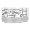 TECLADO LOGITECH WAVE KYES BLANCO INALAMBRICO ERGONOMICO EASY-SWITCH BLUETOOTH LOGI BOLT