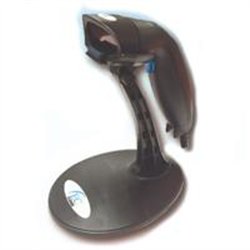 LECTOR DE CODIGO DE BARRAS EC LINE EC-LS-9620, NEGRO, LASER, USB, 1D, 200 LECTURAS POR SEGUNDO, AUTOMATICO O MANUAL, INCLUYE BAS