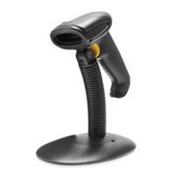 LECTOR DE CODIGO DE BARRAS GHIA GSCB1 / 1D / LED CCD / USB / CON BASE / NEGRO