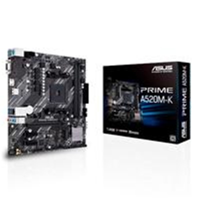 MB ASUS A520 AMD S-AM4 3A GEN/2X DDR4 2800/HDMI/VGA/M.2/4X USB3.2/MICRO ATX/GAMA BASICA
