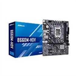 MB ASROCK B660M HDV/ 14 13 12 VA GEN INTEL CORE (LGA1700) / DDR4 5066MHZ /HDMI, DISPLAYPORNT D.SUB/4 SATA3/1 HYPER M.2/1 ULTRA M