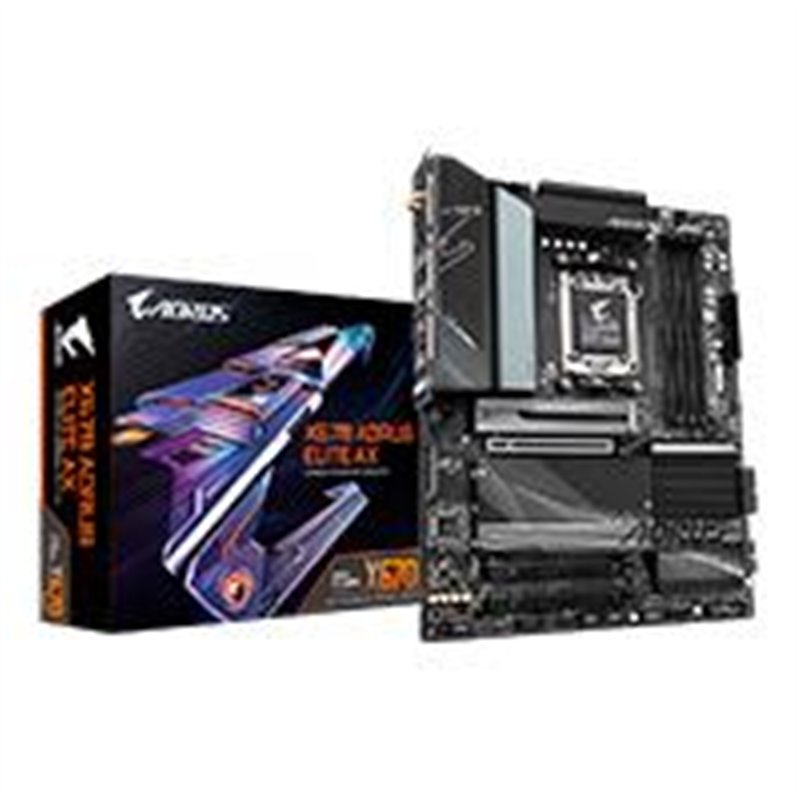 MB GIGABYTE X670 AORUS ELITE AMD S-AM5 7A GEN/4X DDR5 5200/HDMI/M.2/4X USB3.2/USB-C/ATX/GAMA ALTA