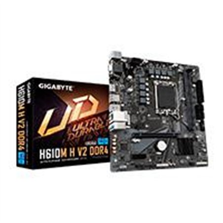 MB GIGABYTE H610 INTEL S-1700 13A/12A GEN/2XDDR4 3200MHZ/PCIE 4.0 X 16/HDMI/4XUSB 3.2/M.2/MICRO ATX/GAMA BASICA
