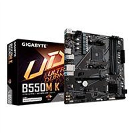 MB GIGABYTE AMD B550M K S-AM4 5A GEN/4X DDR4 3200/DP/HDMI/M.2/4X USB 3.2/MICRO ATX/GAMA MEDIA/GAMER