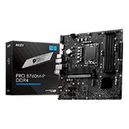 MB MSI B760 INTEL S-1700 14A/13A/12A GEN/4X DDR5 4800/1XDP/HDMI/M.2/4X USB3.2/USB-C/ATX/GAMA MEDIA/RGB