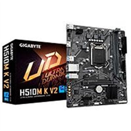 MB GIGABYTE H510M K V2 INTEL S-1200 11A GEN/2XDDR4 3200MHZ/PCIE 3.0/HDMI/4XUSB 3.1/M.2/MICRO ATX/GAMA BASICA