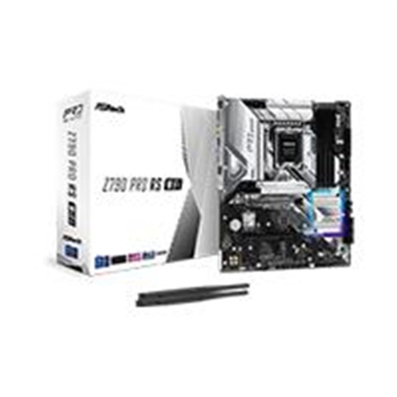 MB ASROCK Z790 PRO RS WIFI/14TH 13TH 12TH VA GEN/LGA 1700/192 GB DDR5 7200MHZ/1 PCIE 5.0X16/1 PCIE 4.0X16/1 PCIE 3.0X1/8 SATA3/4