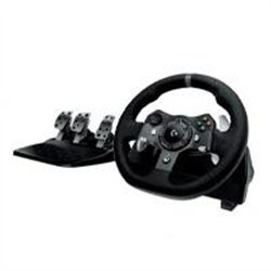 VOLANTE DE SIMULADOR DE CARRERAS LOGITECH G923 TRUEFORCE PARA XBOX SERIES X / S,  XBOX ONE Y PC