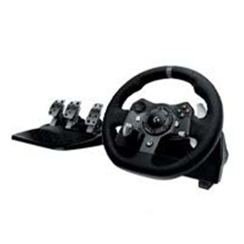 VOLANTE DE SIMULADOR DE CARRERAS LOGITECH G923 TRUEFORCE PARA XBOX SERIES X / S,  XBOX ONE Y PC