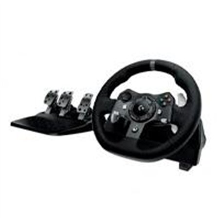 VOLANTE DE SIMULADOR DE CARRERAS LOGITECH G923 TRUEFORCE PARA XBOX SERIES X / S,  XBOX ONE Y PC