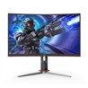 MONITOR GAMER CURVO AOC 27 PANEL VA / 165 HZ / TIEMPO DE RESPUESTA 1 MS / AMD FREE SYNC / COLOR NEGRO Y ROJO / 2 HDMI / VGA / DI