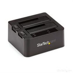 DOCKING STATION DE 2 BAHIAS - SARTECH.COM - USB 3.1 A SATA - USB 3.1 (10 GBPS) - SATA I/II/III DE 2.5/3.5 - BASE DE ACOPLAMIENTO