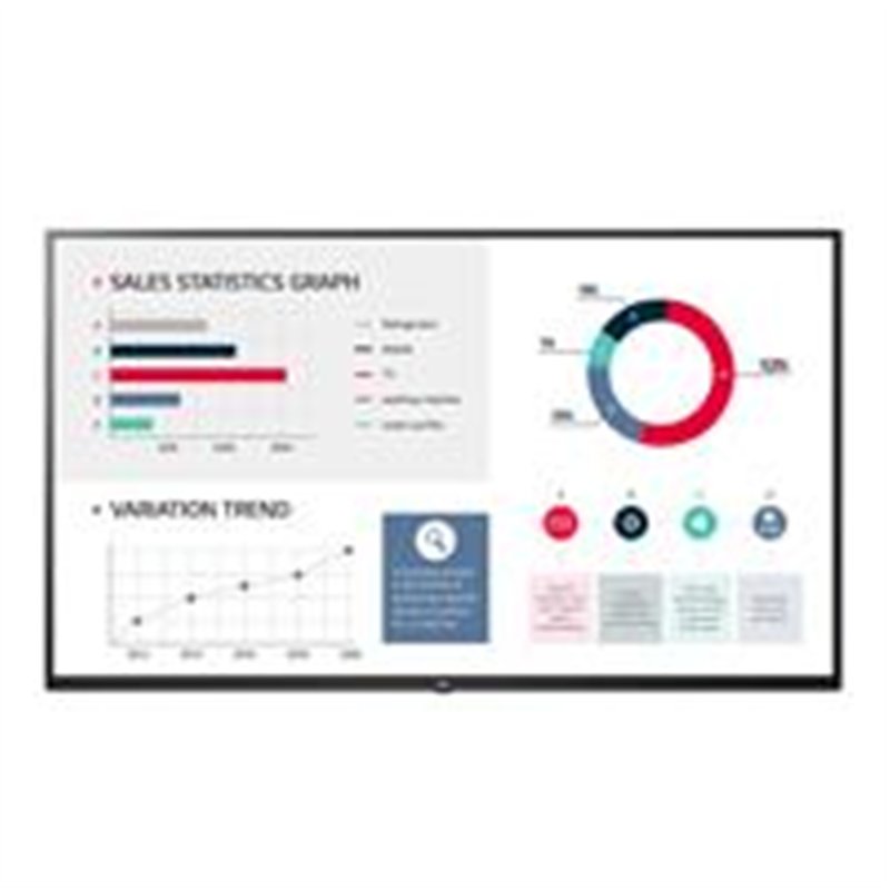 MONITOR SEÑALIZACION DIGITAL LG CON PANEL IPS UHD DE 55 PULGADAS, 400 NITS DE BRILLO PARA USO 16/7 CON PLATAFORMA DE SEÑALIZACIN
