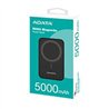 BATERIA DE RESPALDO ADATA POWER BANK MAGNÉTICO R050 5000 MAH USB -C CARGA INALÁMBRICA COLOR NEGRO (PR050-11BK)