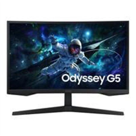 MONITOR LED SAMSUNG 27 PULGADAS / WIDESCREEN / ODYSSEY / CG552 / QHD, 2.560 X 1.440 / GAMER / CURVO /  NEGRO / 165 HZ / 1 MS / P