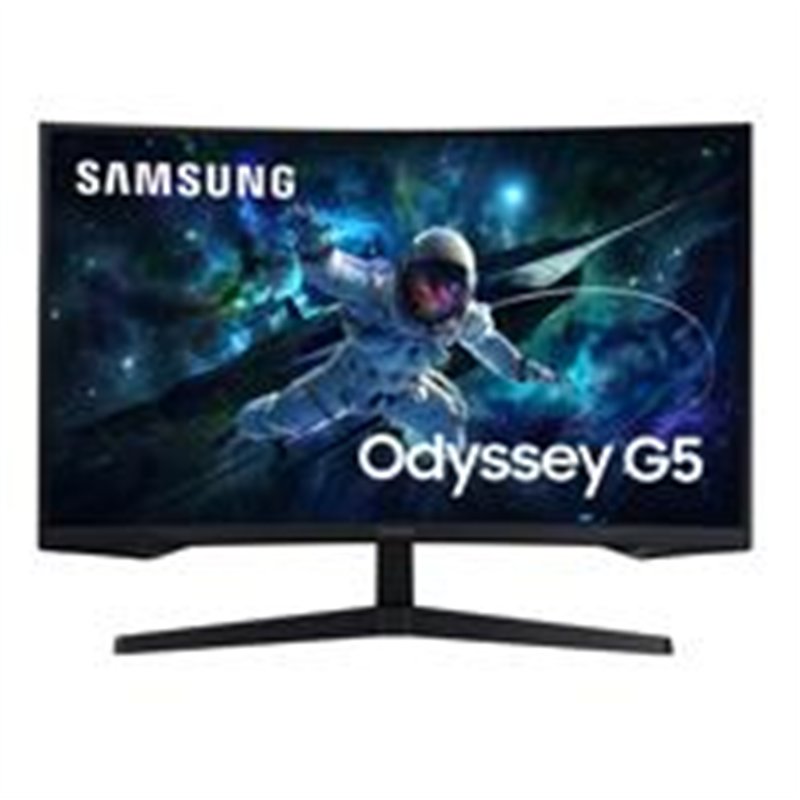 MONITOR LED SAMSUNG 32 PULGADAS,WIDESCREEN, ODISSEY, G5, QHD, 2.560 X 1.440, GAMER, CURVE, NEGRO,16:9,165 HZ, 1 MS, PANEL VA, FR