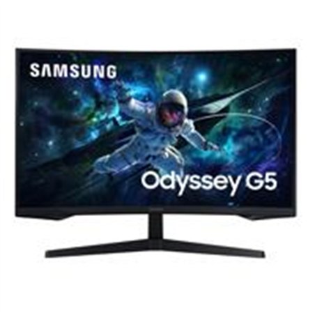 MONITOR LED SAMSUNG 32 PULGADAS,WIDESCREEN, ODISSEY, G5, QHD, 2.560 X 1.440, GAMER, CURVE, NEGRO,16:9,165 HZ, 1 MS, PANEL VA, FR