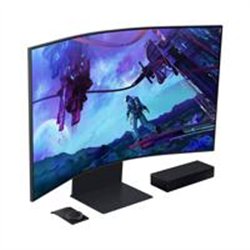 MONITOR LED SAMSUNG 55 PULGADAS, WIDESCREEN, GAMER, ODYSSEY ARK,UHD 3,840 X 2,160, 4K, NEGRO, PIVOT, 3 HDMI, 1 D. PORT, 1 LAN, 2