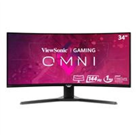 MONITOR LED VIEWSONIC GAMER 34 PULGADAS 21:9/ WQHD 3440X1440P / HDMI 2.0/ DISPLAY PORT/ FREESYNC  PREMIUM/ CURVO 1500R / 144 HZ 