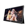 MONITOR PORTATIL LED AOC 16T3E / COLOR NEGRO / PANEL IPS 15.6 / USB-C /  ASPECTO 16:9 / TIEMPO DE RESPUESTA 4MS / VESA  50X50 MM