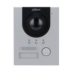 FRENTE DE CALLE IP/DAHUA/VTO2202FP-S2 -PARA VIDEOPORTERO IP/METÁLICO/CAMARA DE 2 MP CON 160° DE APERTURA/IK07/EXTERIOR IP65/VISI