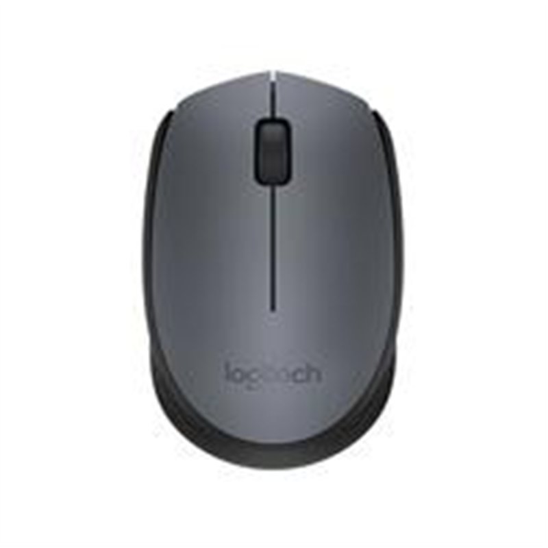 MOUSE LOGITECH M170 GREY-K OPTICO INALAMBRICO MINI RECEPTOR USB PC/MAC/CHROME