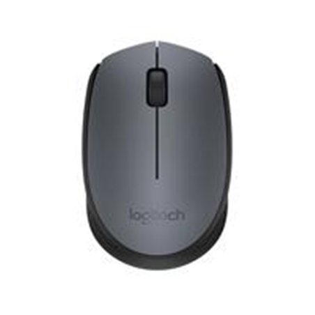 MOUSE LOGITECH M170 GREY-K OPTICO INALAMBRICO MINI RECEPTOR USB PC/MAC/CHROME