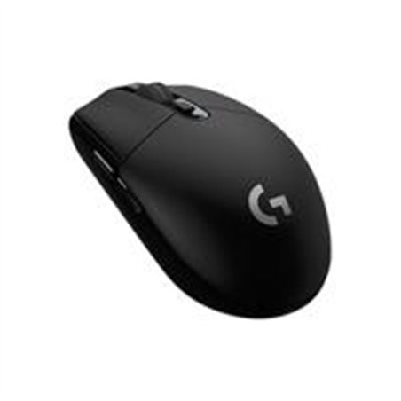 MOUSE GAMING LOGITECH G305 LIGHTSPEED OPTICO INALAMBRICO SENSOR HERO 6 BOTONES PROGRAMABLES NEGRO