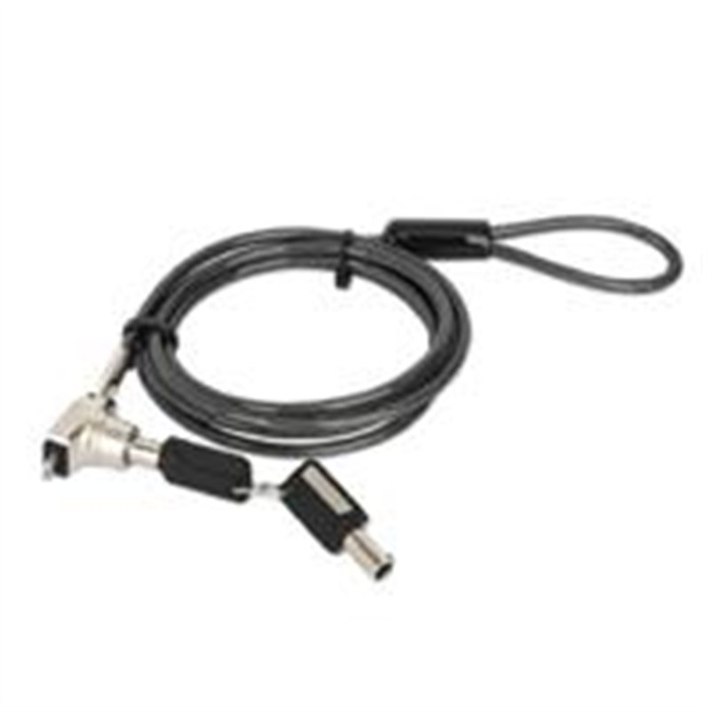 CANDADO LAPTOP , MANHATTAN, 440486 ,NANO LLAVE 1.8MTS GRIS
