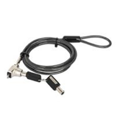 CANDADO LAPTOP , MANHATTAN, 440486 ,NANO LLAVE 1.8MTS GRIS