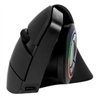 MOUSE ACTECK OPTIMIZE MI690 / VERTICAL / INALAMBRICO / RECEPTOR USB / RECARGABLE / OPTICO / 2400 DPI AJUSTABLE / NEGRO / AC-9330