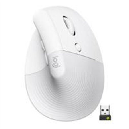 MOUSE LOGITECH LIFT VERTICAL ERGO OPTICO INALAMBRICO BT LOGI BOLT EASY-SWITCH BLANCO