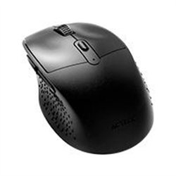 MOUSE ACTECK OPTIMIZE ERGO MI680 / INALAMBRICO / DUAL / RECEPTOR USB - BLUETOOTH / LASER / 1600 DPI / NEGRO / AC-934077