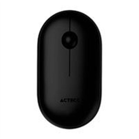 MOUSE ACTECK OPTIMIZE EDGE MI460 / INALAMBRICO / RECEPTOR USB / LASER / CLICK SILENCIOSO / 1500 DPI / NEGRO / AC-934091