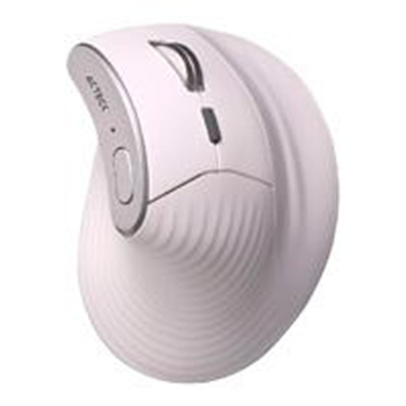 MOUSE ACTECK VIRTUOS FITT PRO MI770 / VERTICAL / ERGONOMICO / INALAMBRICO / DUAL - USB - BLUETOOTH / RECARGABLE / OPTICO / 2400 