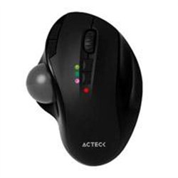 MOUSE ACTECK VIRTUOS ART MI790 / INALAMBRICO / DUAL  BLUETOOTH + USB / 2400 DPI AJUSTABLE / TRACKBALL / 7 BOTONES + SCROLL / REC
