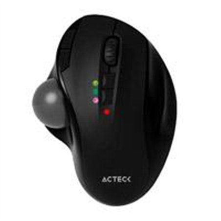 MOUSE ACTECK VIRTUOS ART MI790 / INALAMBRICO / DUAL  BLUETOOTH + USB / 2400 DPI AJUSTABLE / TRACKBALL / 7 BOTONES + SCROLL / REC