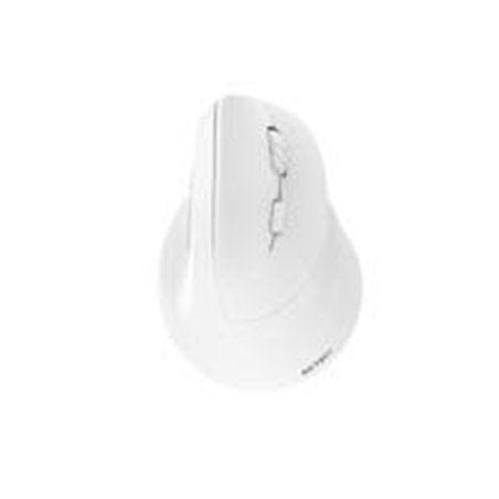 MOUSE ACTECK VIRTUOS FITT MI520 / ERGONOMICO / VERTICAL / INALAMBRICO /  DUAL BLUETOOTH + ADAPTADOR USB / 2400 DPI / RECARGABLE 