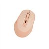 MOUSE INALAMBRICO 1600 DPI OPTICO RECARGABLE ERGONOMICO SILENCIOSO PERFECT CHOICE CLIX - CAQUI