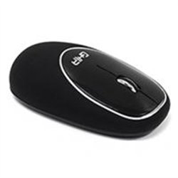 KIT 60 PIEZAS MOUSE ERGONOMICO DE MEMORY FOAM GHIA NEGRO/NEGRO / INALAMBRICO/1000 DPI