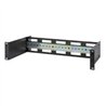 KIT DE CARRIL DIN , INTELLINET, 716345, AJUSTABLE PARA RACK 19, 2U
